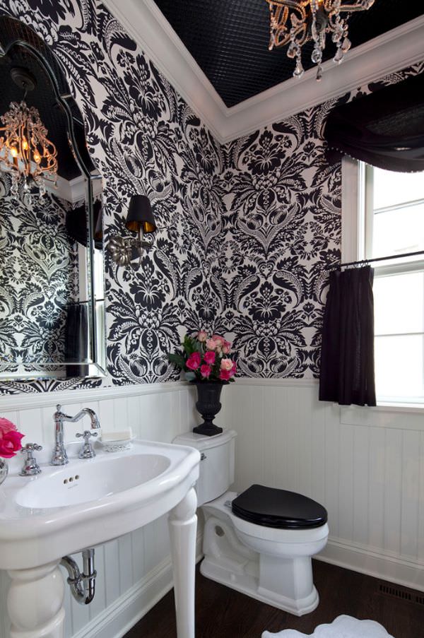 31+ Bathroom Wallpaper Designs | Bathroom Designs | Design Trends