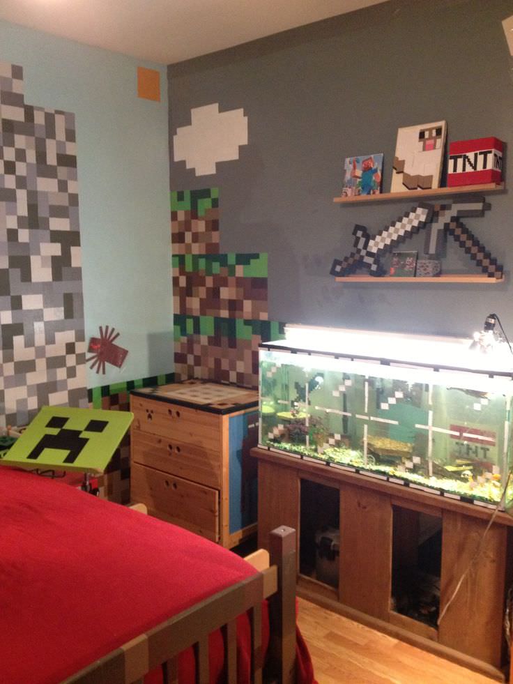 28+ Minecraft Bedroom Designs, Decorating Ideas | Design Trends