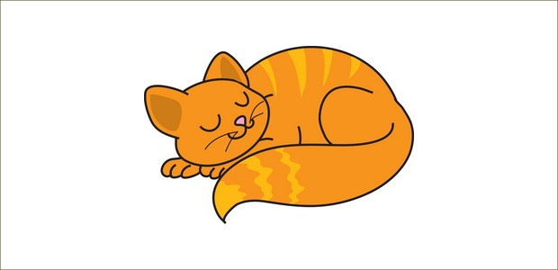 free clip art sleeping cat - photo #42