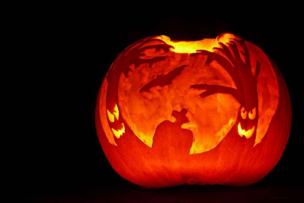 masterpiece pumpkin carving in professional
