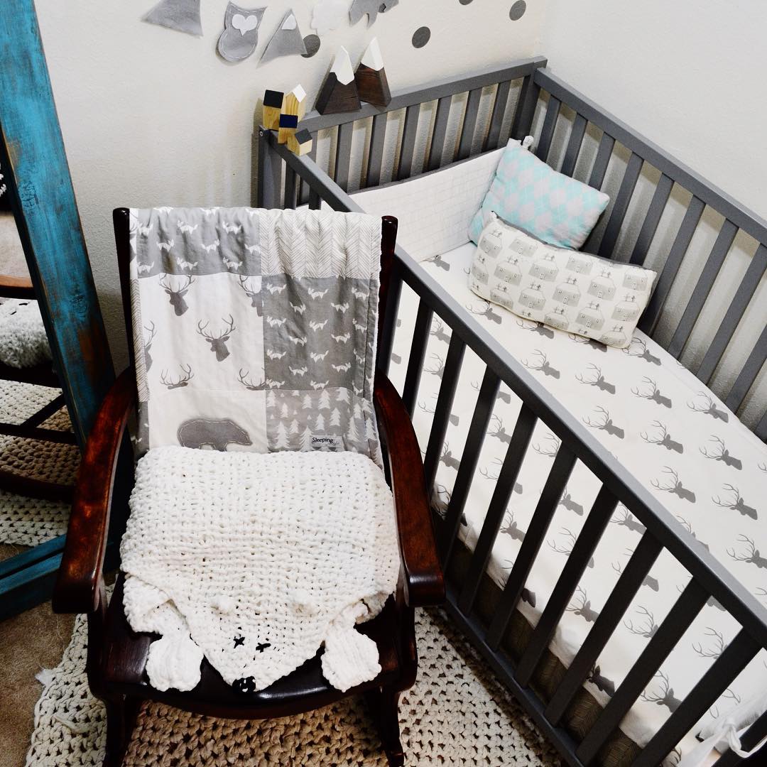 crib nursery bed design