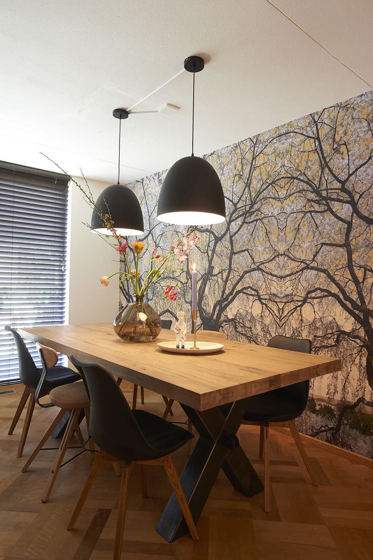 orlean dining room wallpaper design
