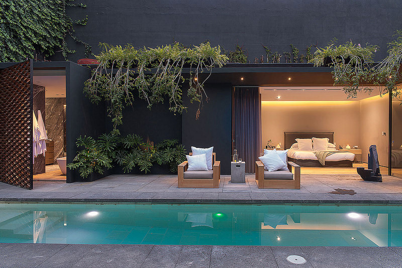 34+ Stunning Swimming Pool Lighting Designs | Home Designs | Design