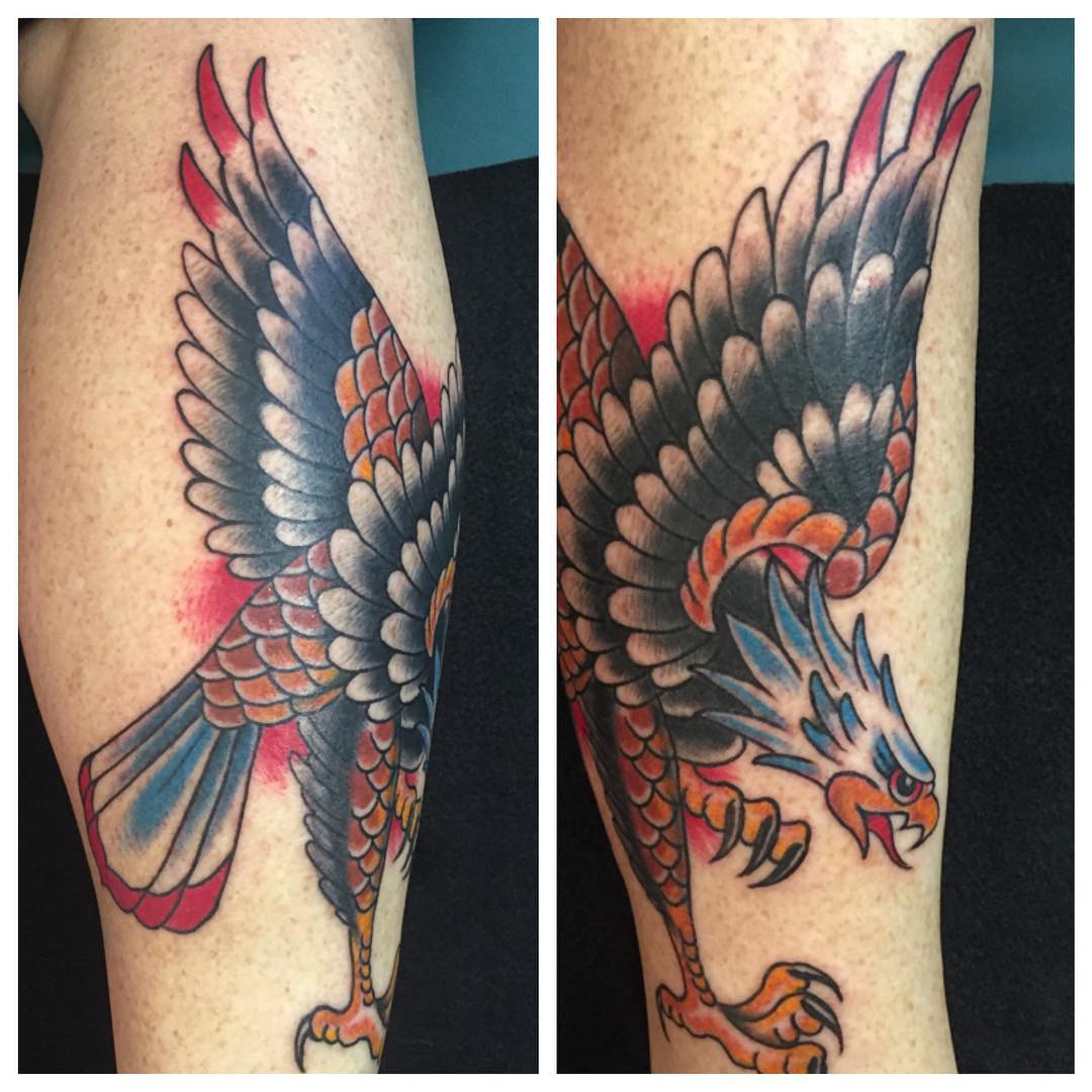 eagle bird tattoos