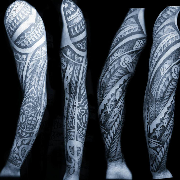 polynesian fantasy tattoo