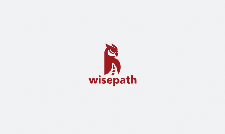 wisepath logo design