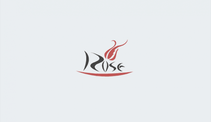 rose bud logo design