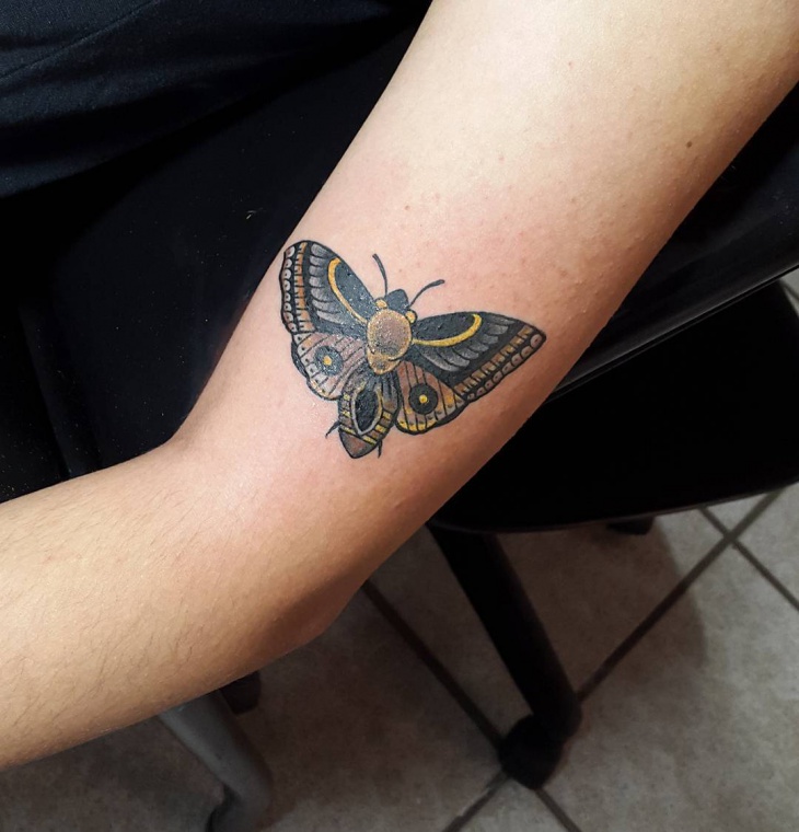 butterfly tattoo on hand1
