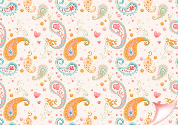 photoshop paisely pattern