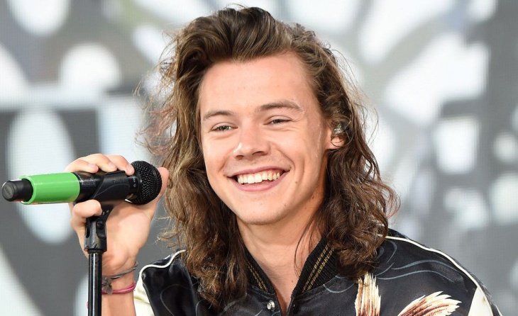 harry styles long hairstyle for men