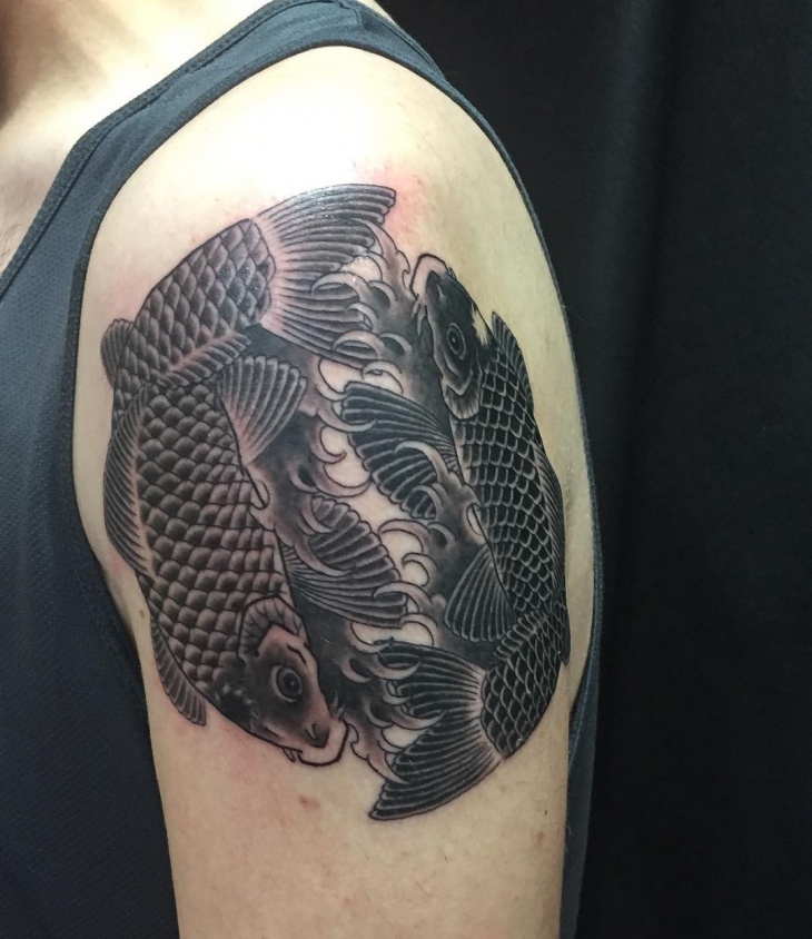 best koi fish tattoo design