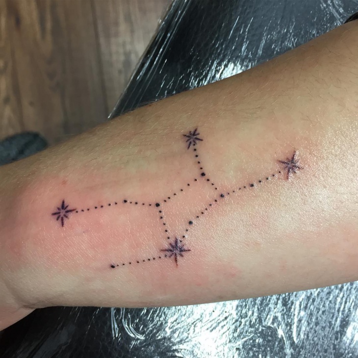 constellation star tattoo design