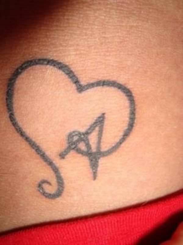 a heart tattoo designs