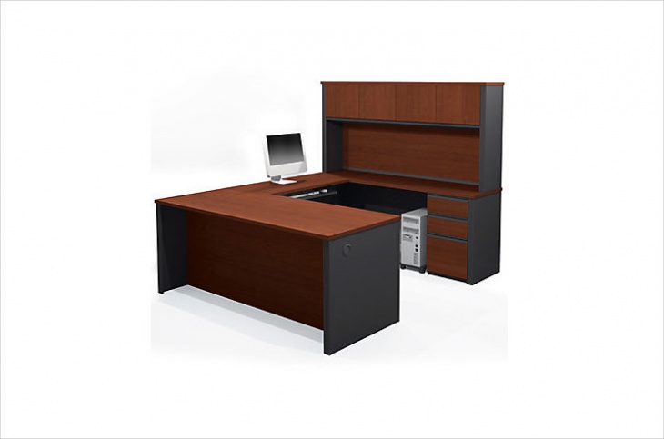 u shaped office table design