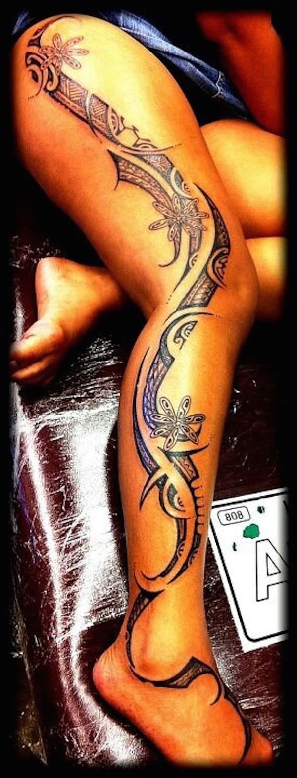 quite popular tribal tattoo design