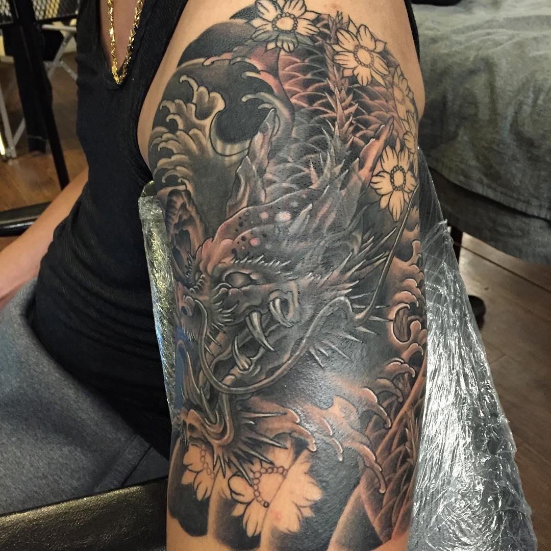 laita dragon tattoo design