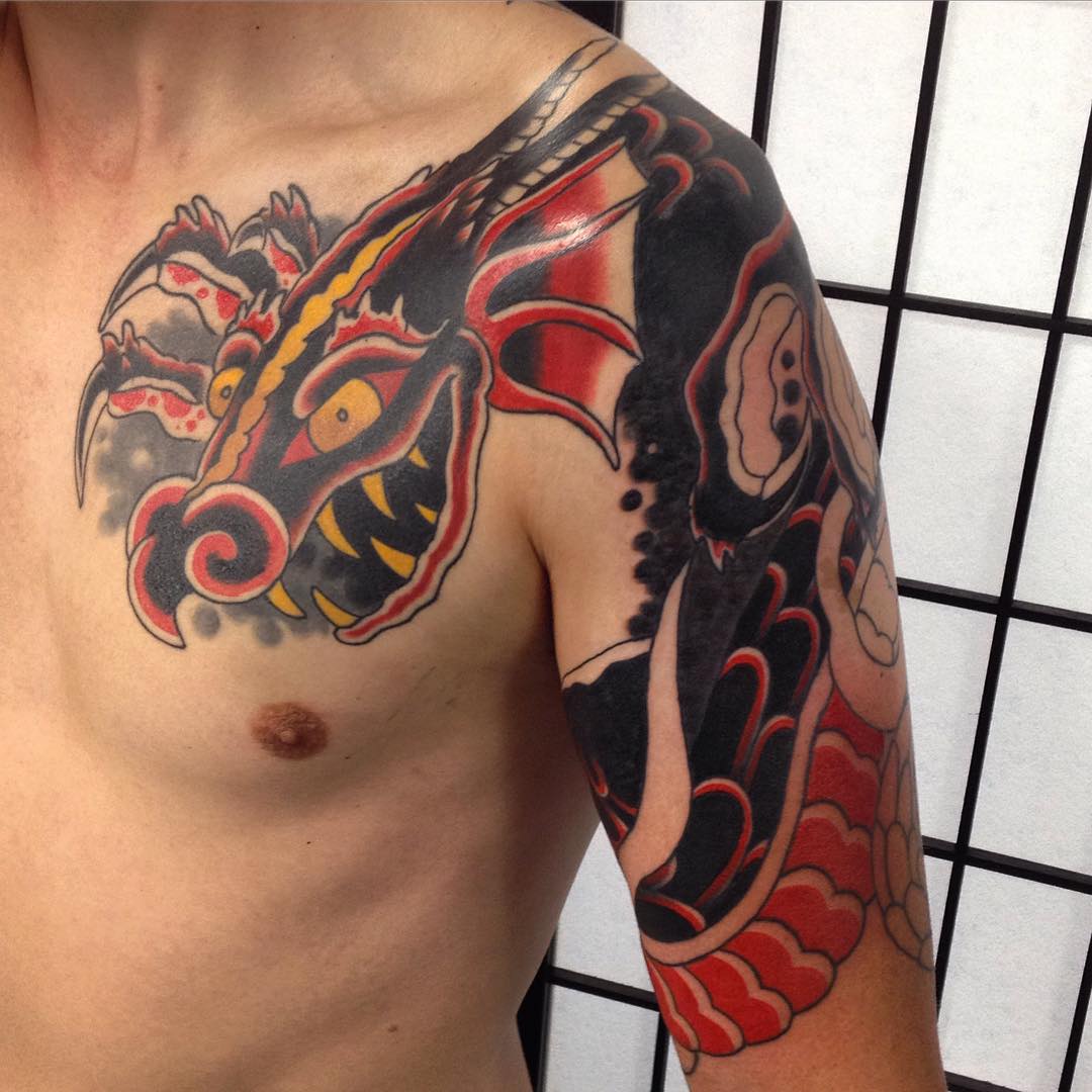 daverob dragon tattoo design