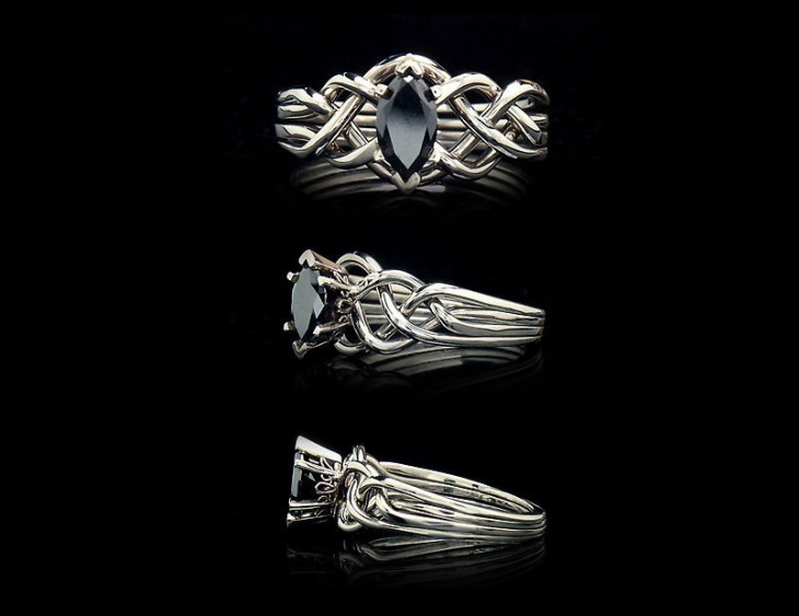 black diamond engagement ring1