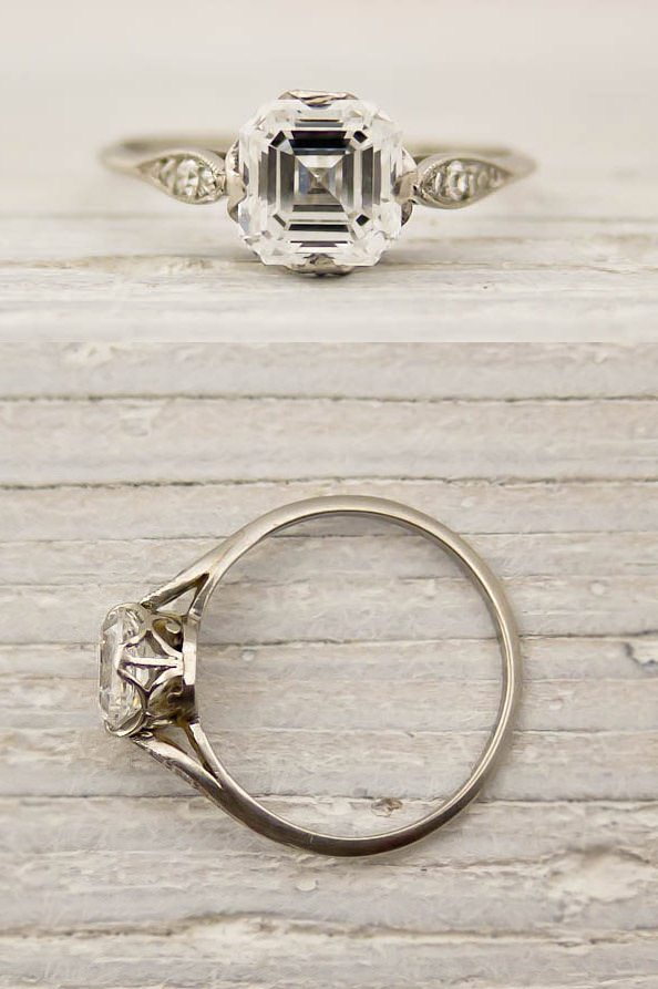 27+ Diamond Ring Designs, Models, Trends | Design Trends - Premium PSD ...