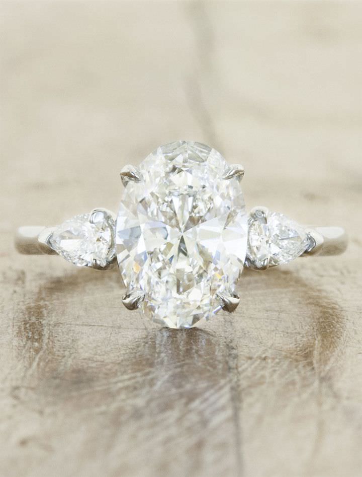 untraditional engagement ring