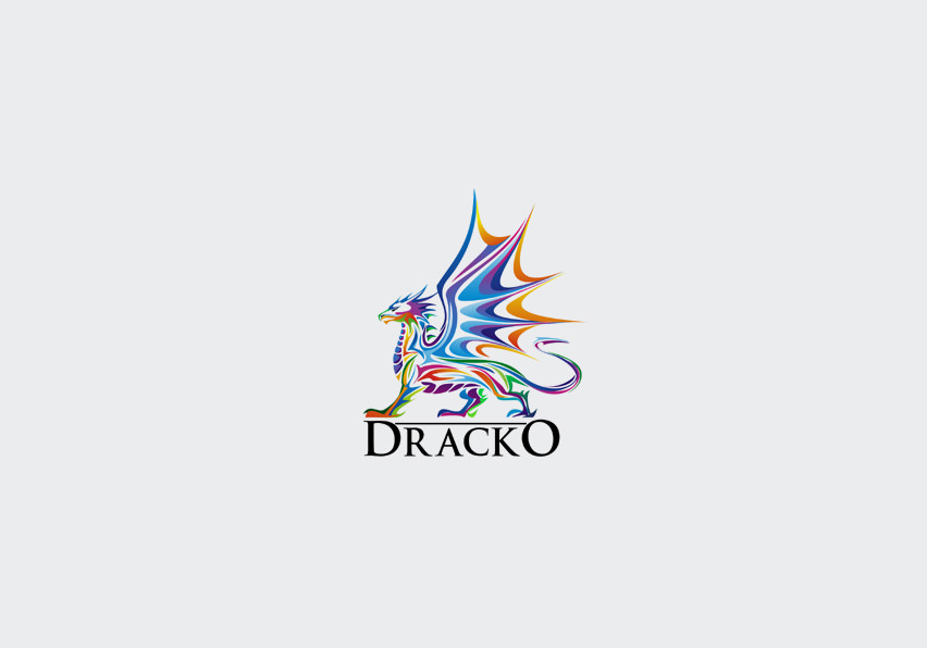 dracko logo design