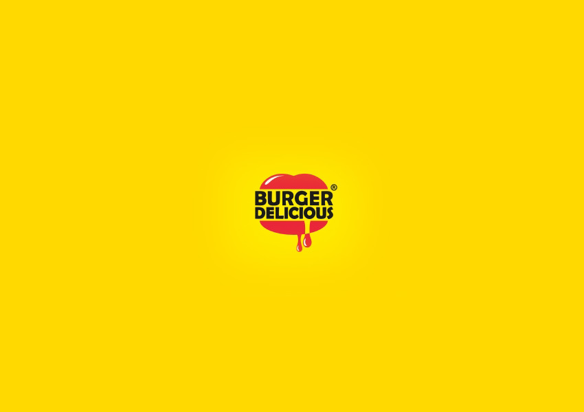 burger delicious logo design