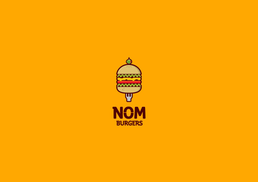 mom burger logo