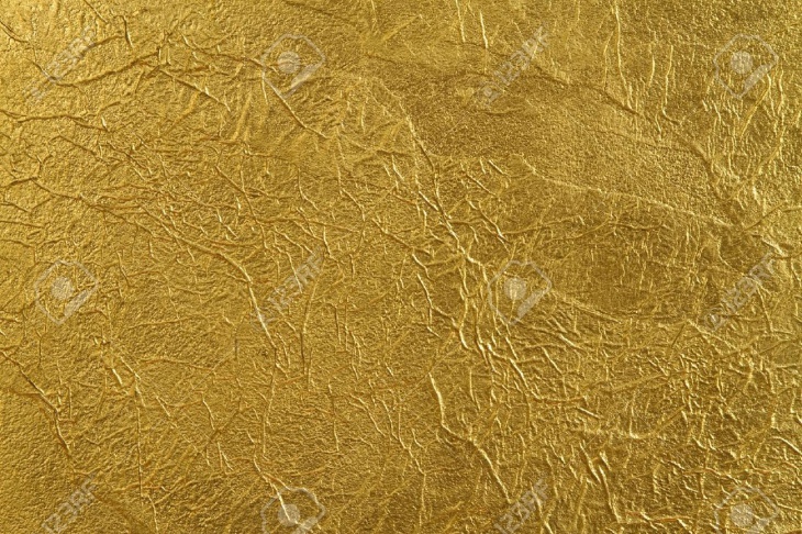 thin gold foil folds texture