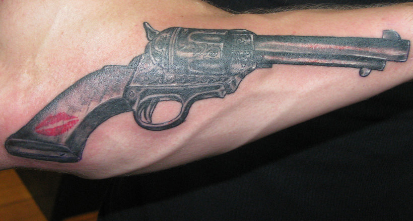 Gun Tattoo Designs Design Trends Premium Psd Vector Downloads