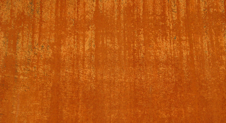 orange steel texture