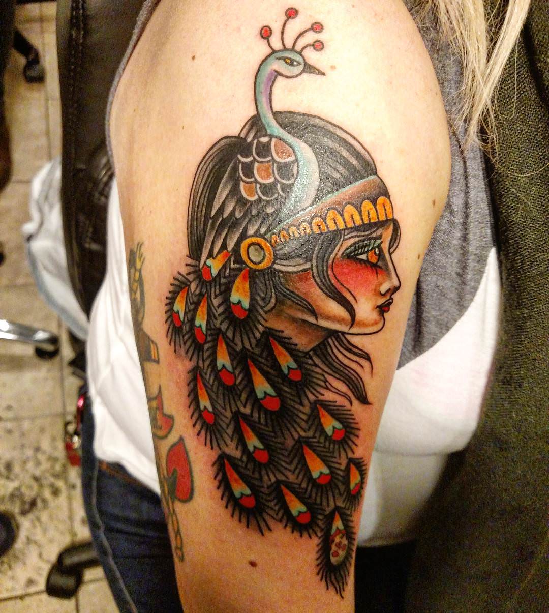 peacock tattoo designs3