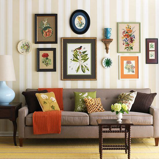 31+ Retro Wall Paint Designs | Home Designs | Design Trends