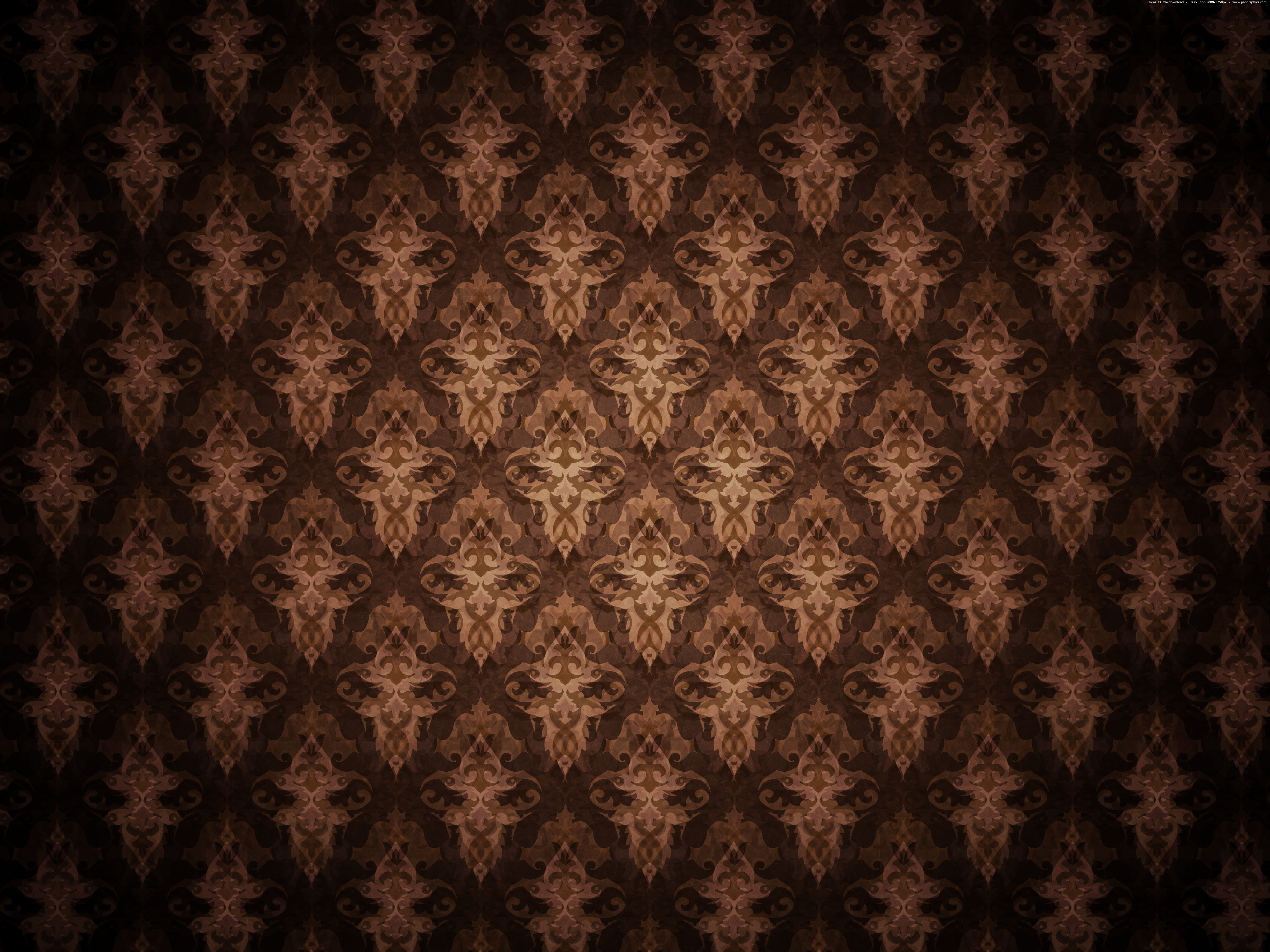 brown antique pattern background