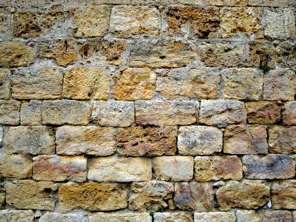 brown brick wall background