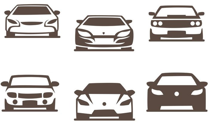 car icon set