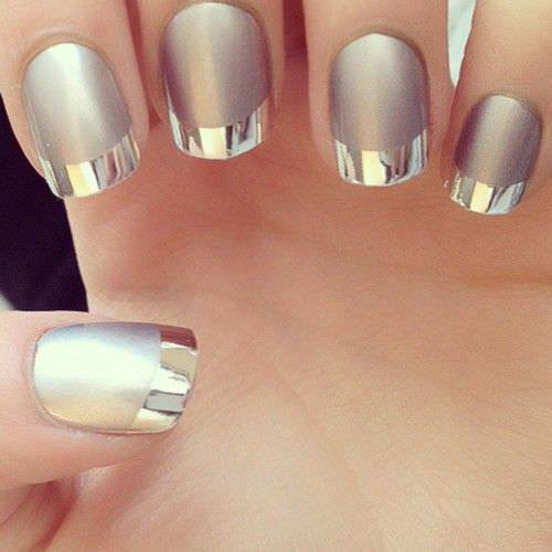 silver nail designs8