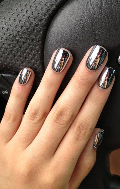 silver nail designs11