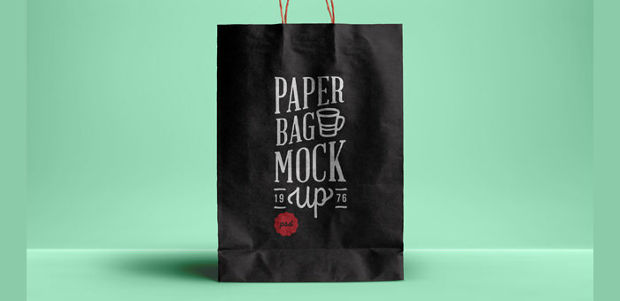 customizable paper bag mockup