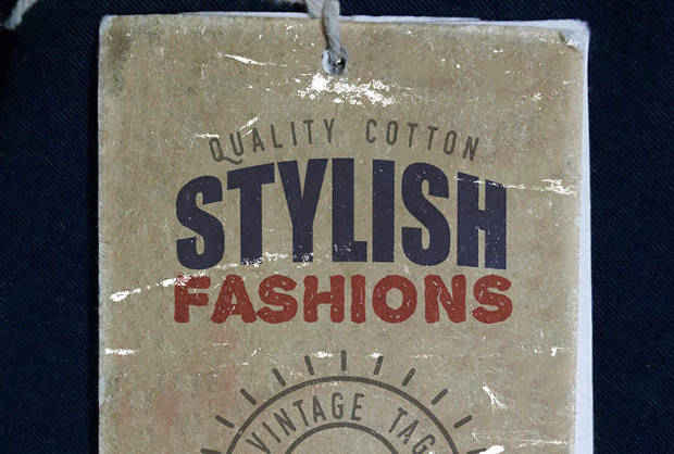 vintage clothing label mockup4
