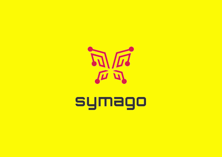 symago butterfly logo designs