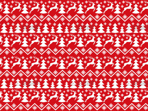 pattern design with red background