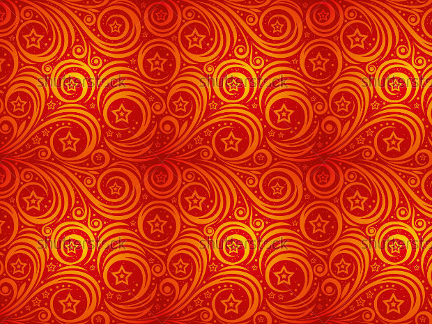 red swirl pattern design