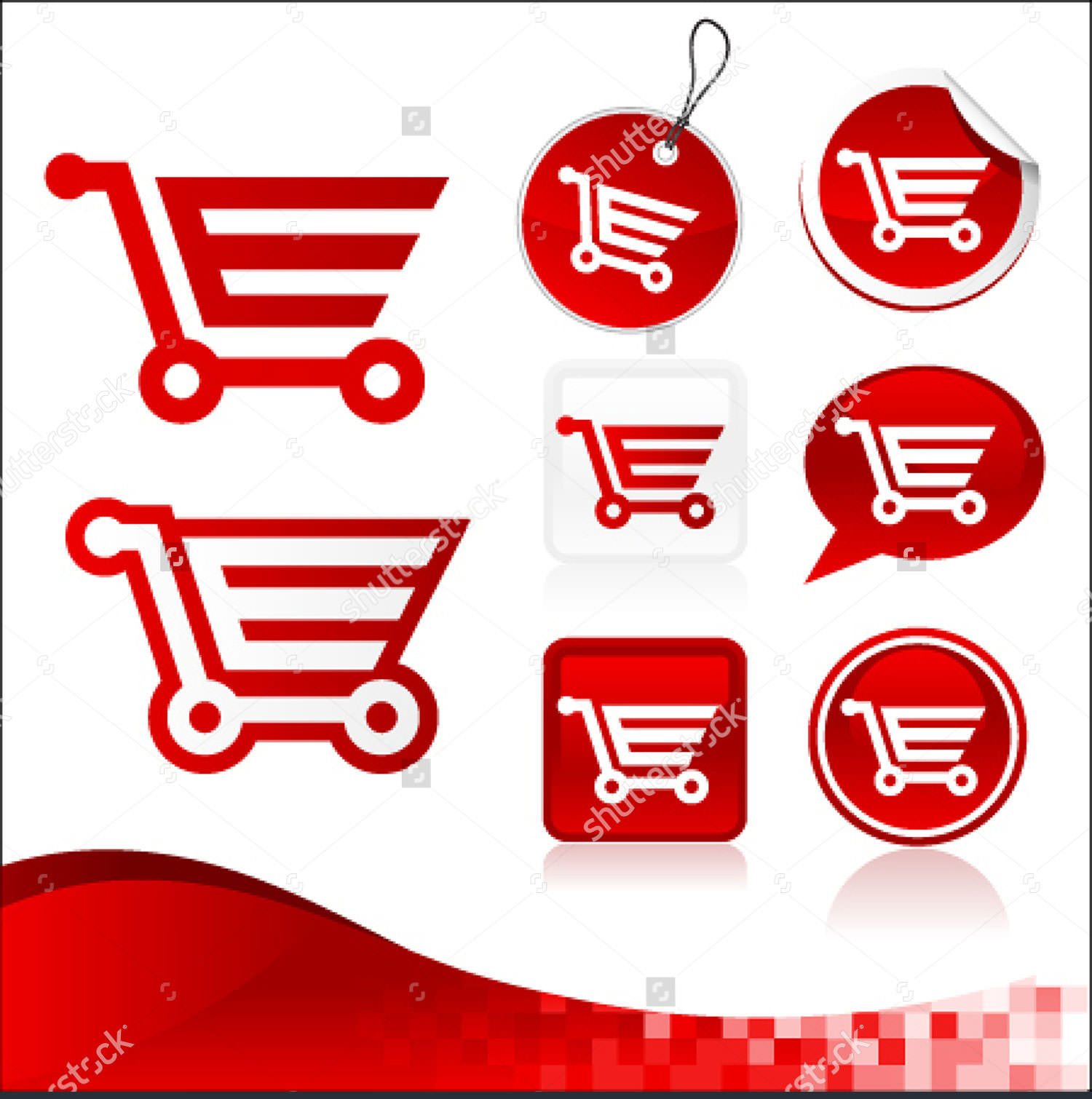 shopping cart icons11