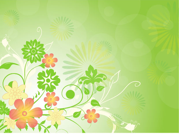spring background vector