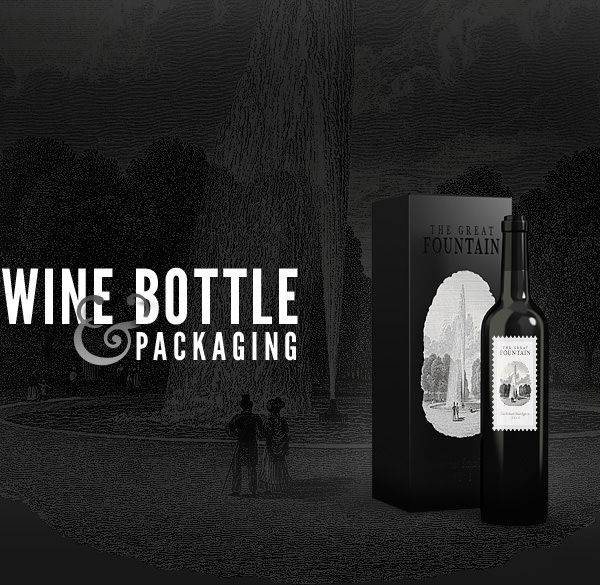 bottle packaging mock up
