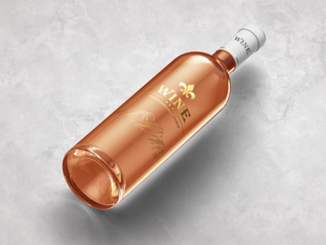 bottle branding mock up