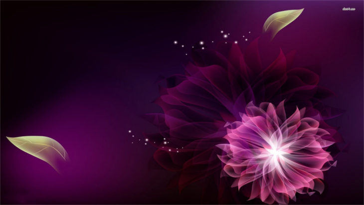 purple floral background 11