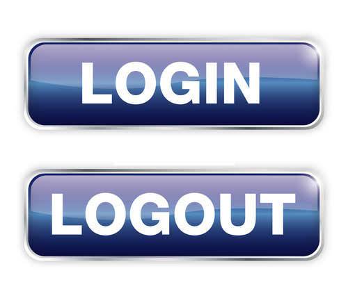 25 Login And Logout Buttons Web Elements Design Trends Premium 