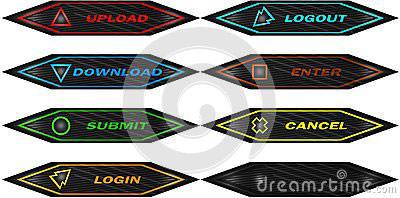 login and logout buttons10