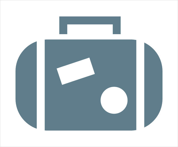 travel luggage icon